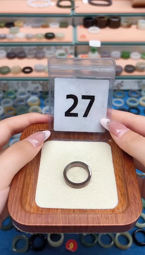 和田玉戒指未镶嵌19号