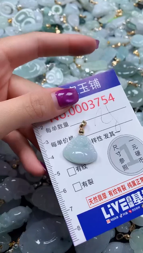 颈饰未镶嵌翡翠3754