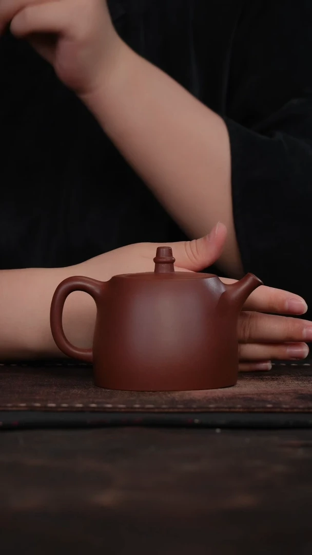 茶杯紫砂非遗茶器-汉铎