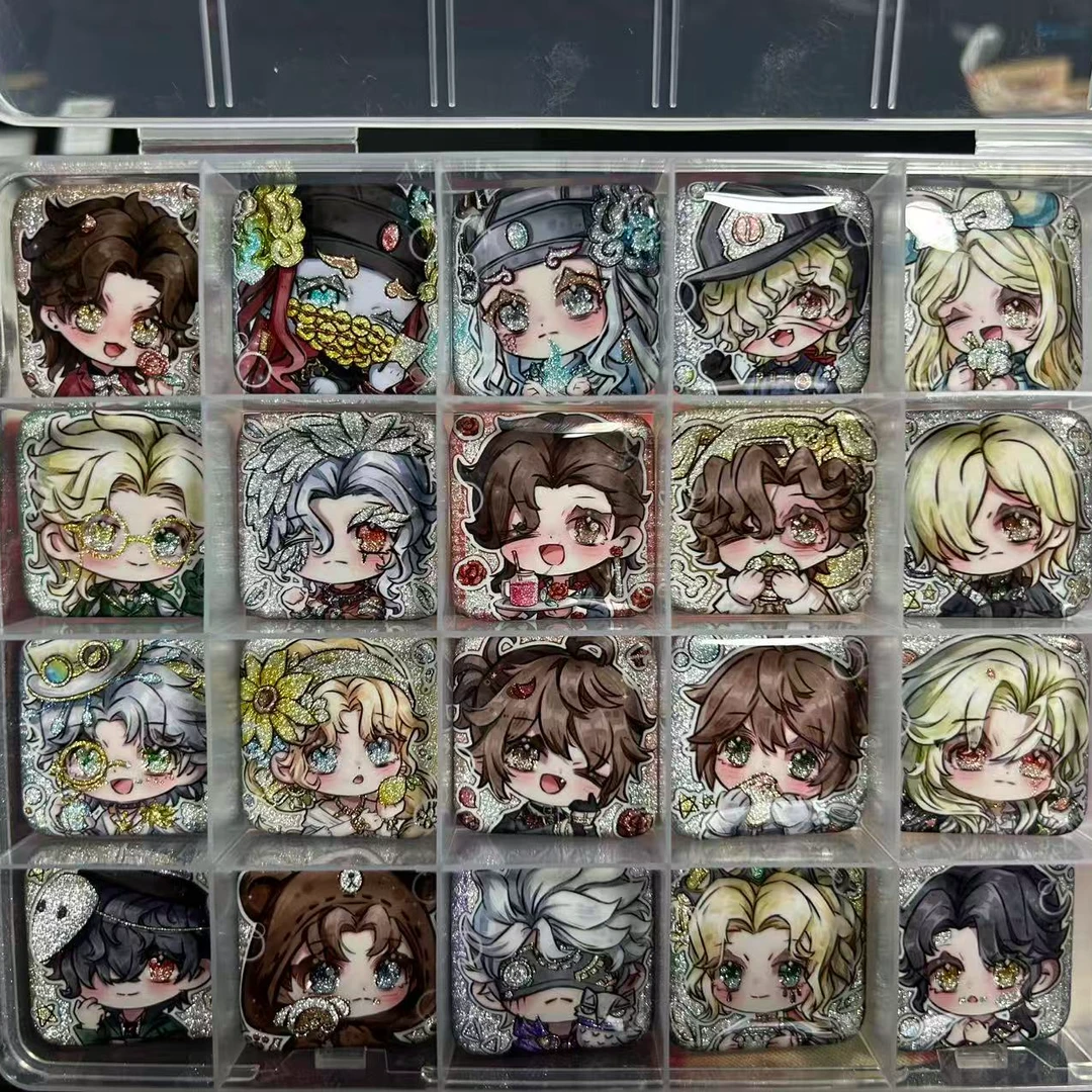 【可爱脑袋】第五人格mini小吧唧画师授权双闪动漫游戏周边盲盒收藏