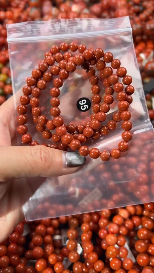 未镶嵌手串南红玛瑙6+