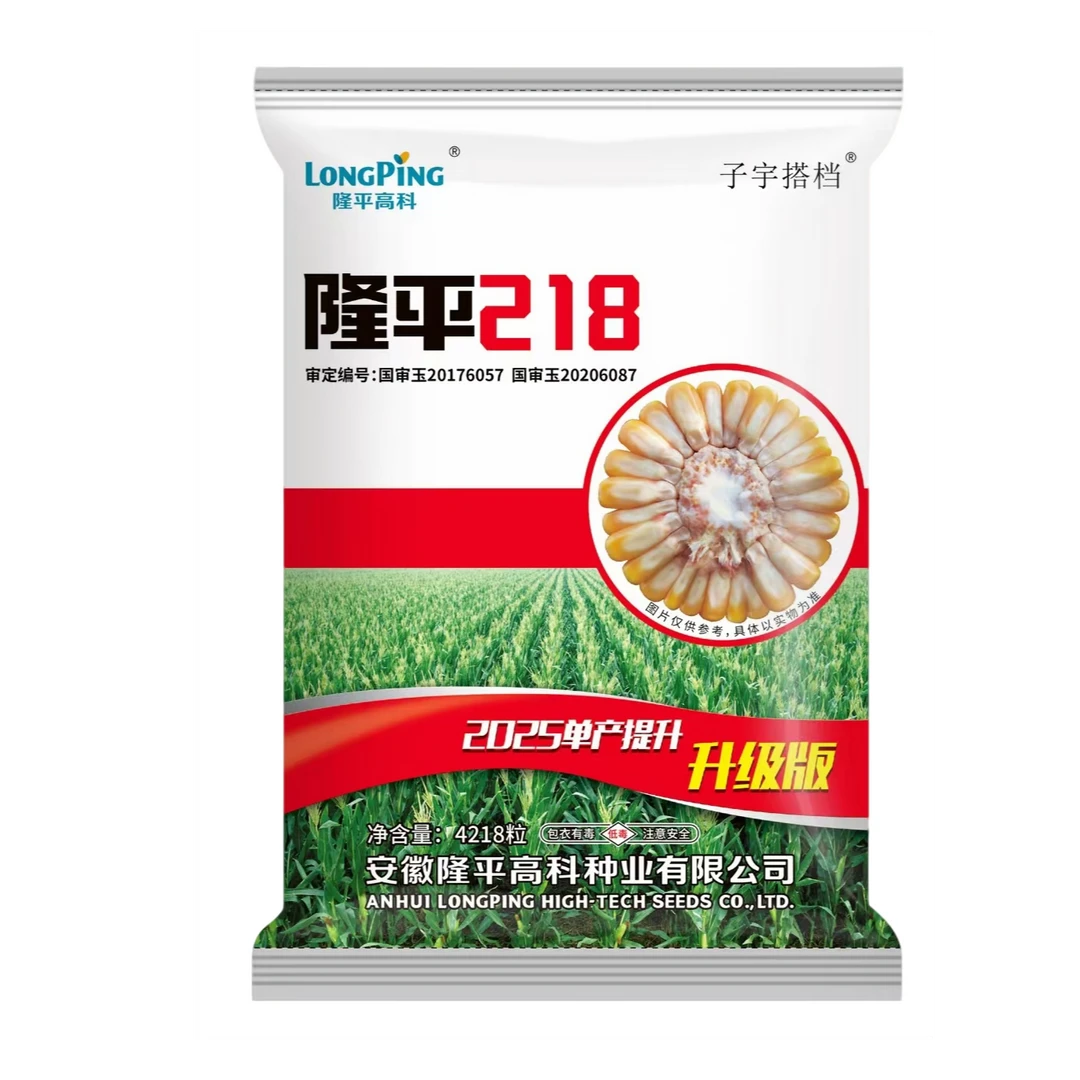 【拍20送5到手25袋】隆平218头茬玉米种高产稳产大棒4200粒/袋