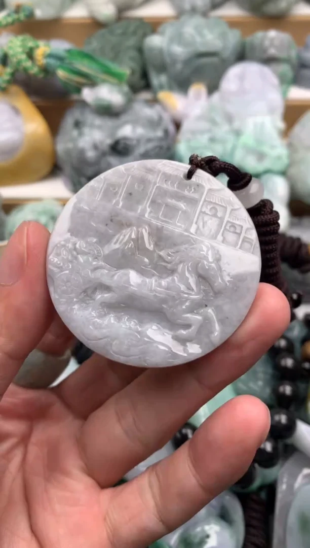 吊坠(不含链)未镶嵌翡翠1