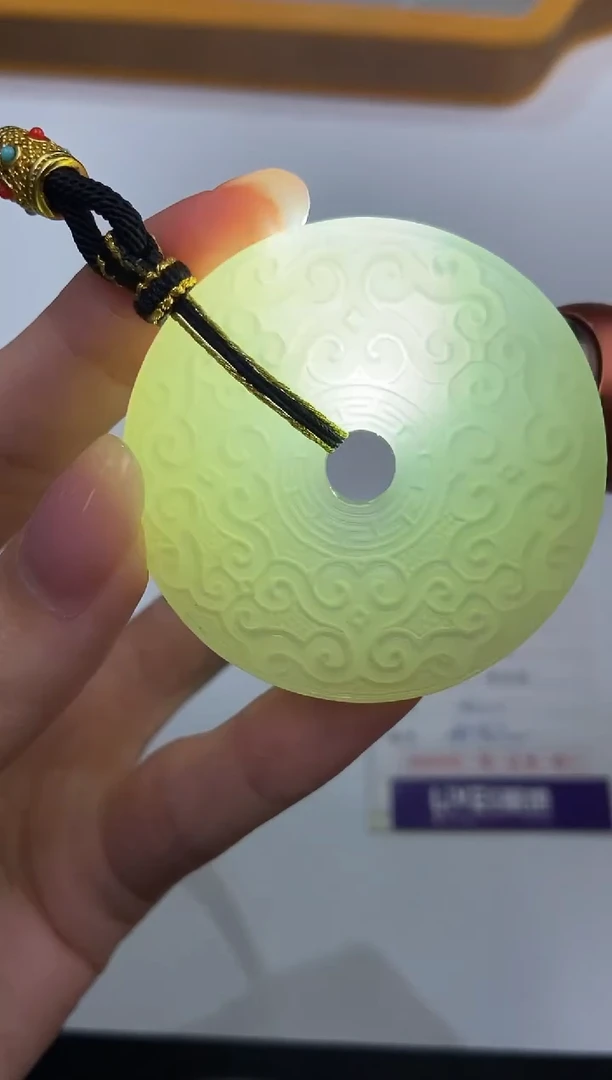 未镶嵌和田玉挂件明*g56221