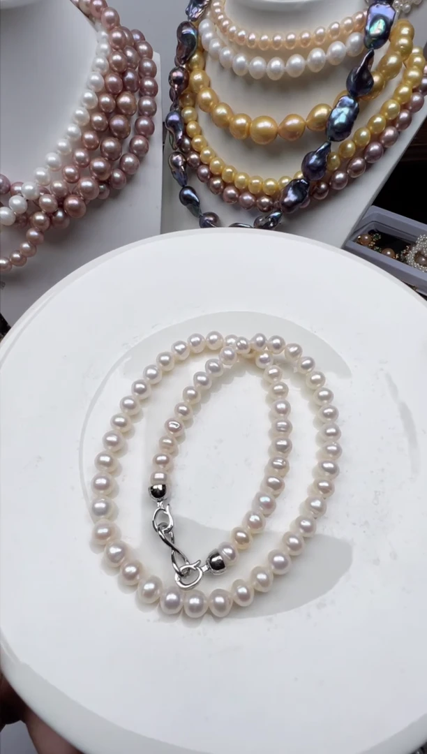 【闪购商品】淡水珍珠颈饰未镶嵌1