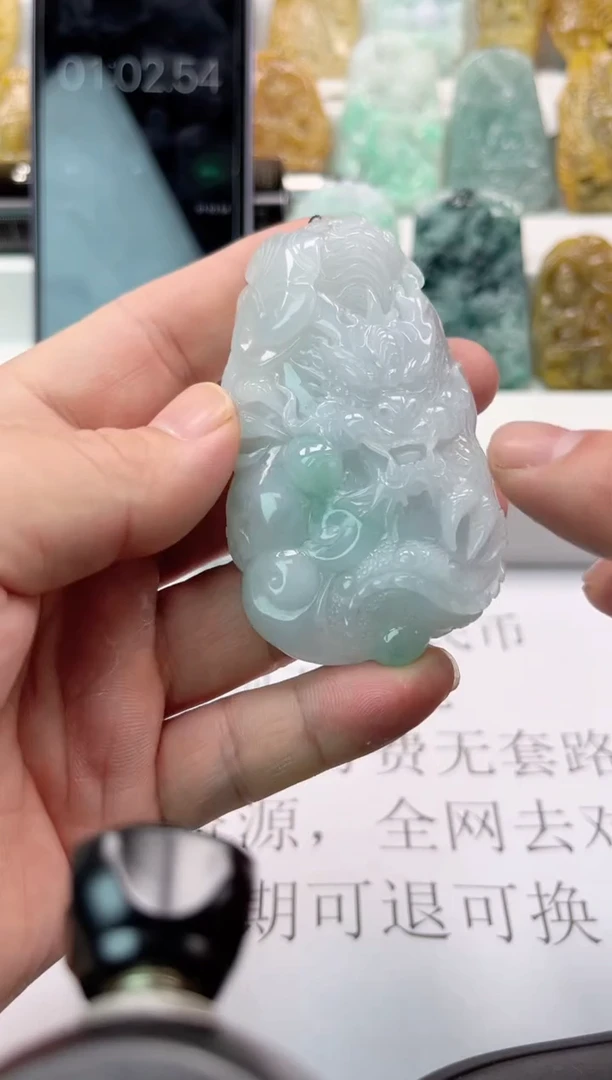 【闪购商品】翡翠颈饰未镶嵌天然翡翠