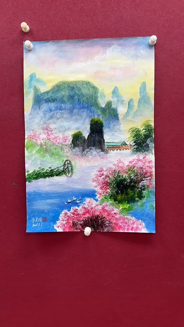 绘画精品老师绘画