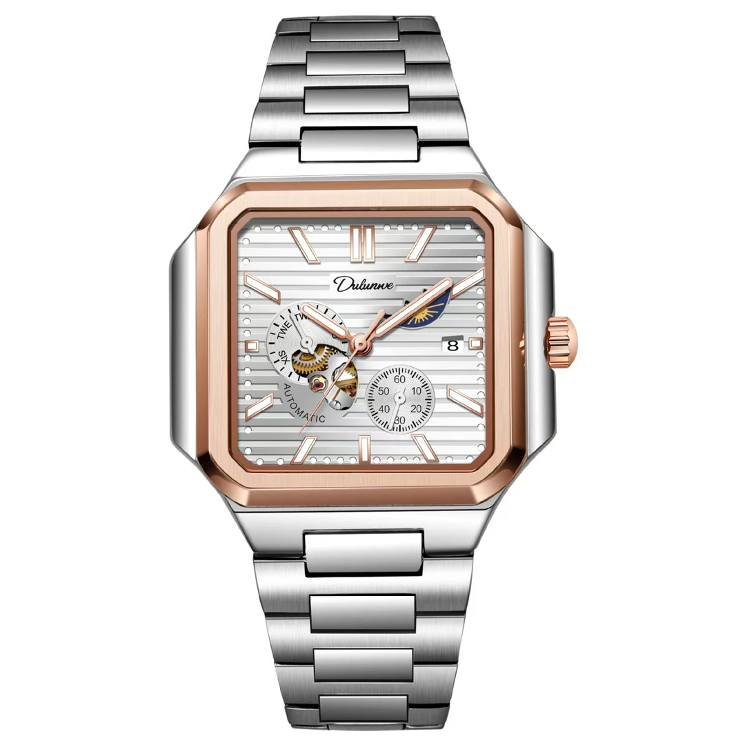 【权权严选】2025新款鹦鹉螺全自动机械腕手表高级时尚防水夜光时尚