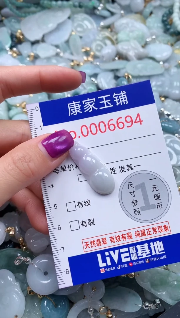 颈饰未镶嵌翡翠6694