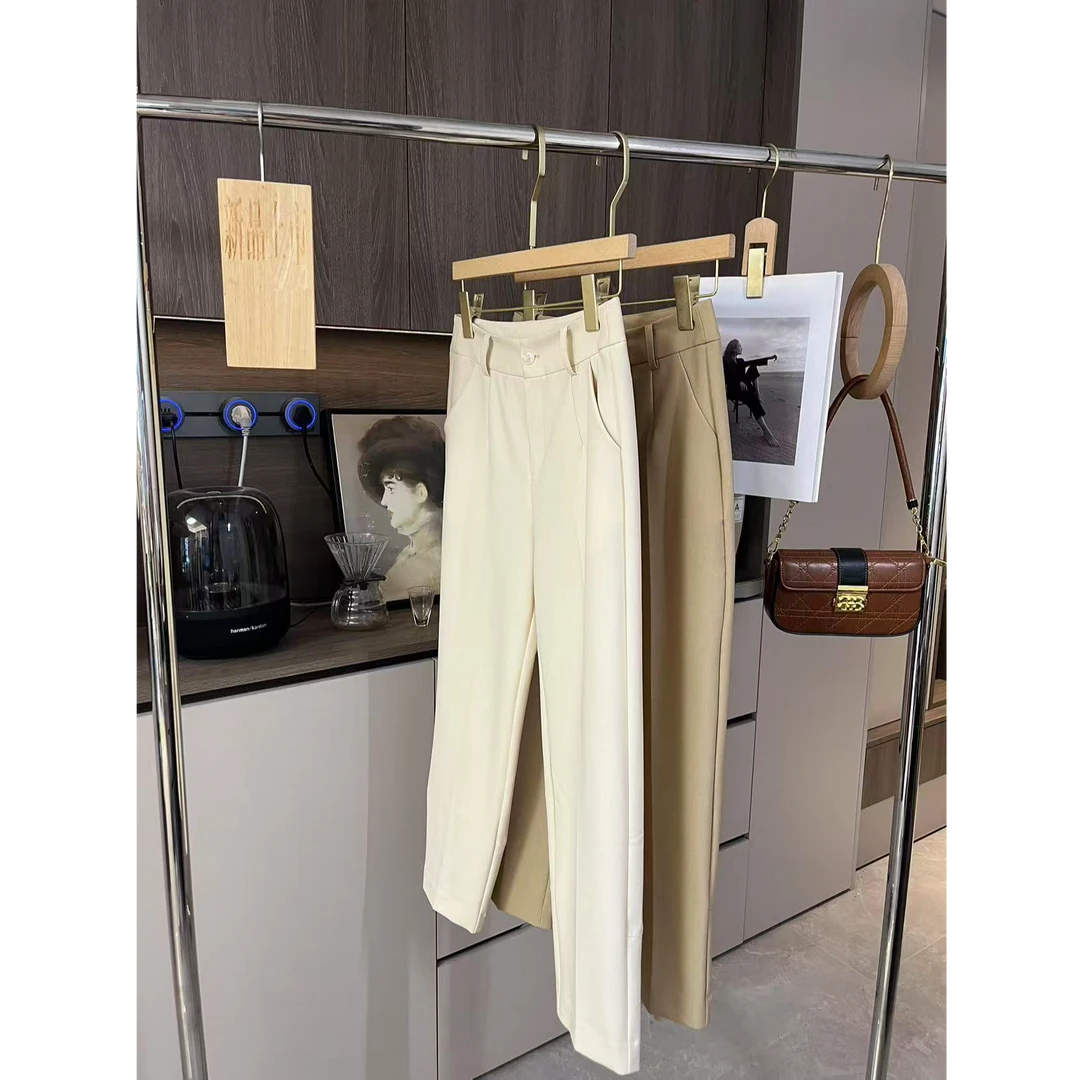 休闲显瘦遮肉百搭夏季女裤经典款九分裤