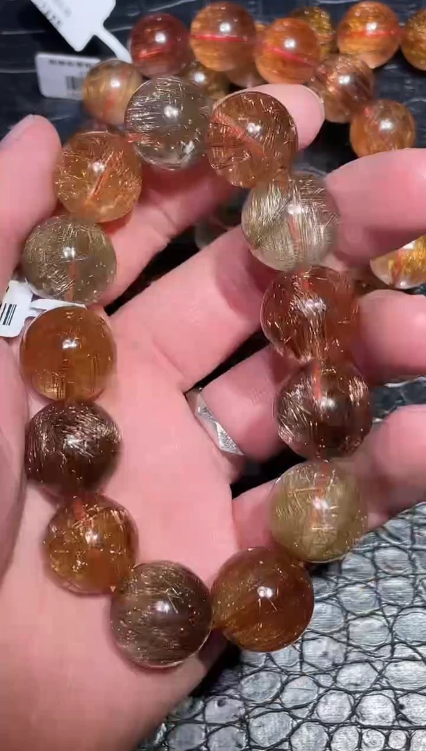 未镶嵌手链水晶单圈发晶A17