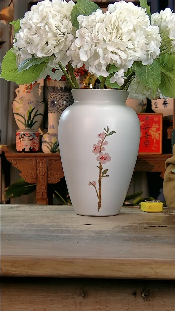 【闪购商品】瓷片景德镇纯手工釉下彩精品花瓶