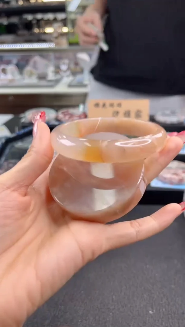 未镶嵌手镯石英质玉65圈口（赠品镯心）144784