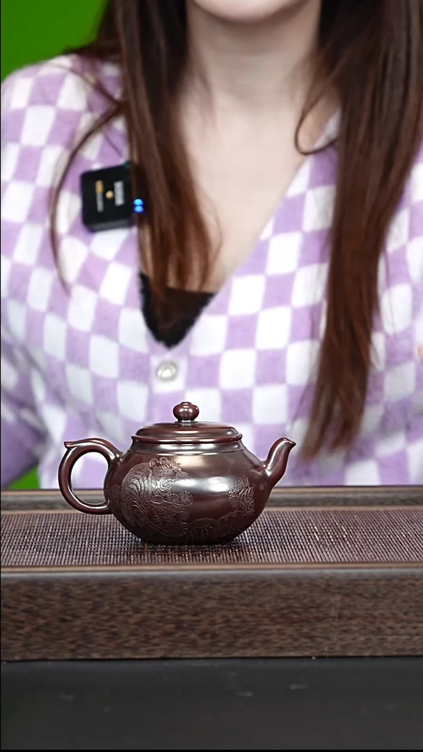 紫砂茶宠宜兴紫砂壶h48257