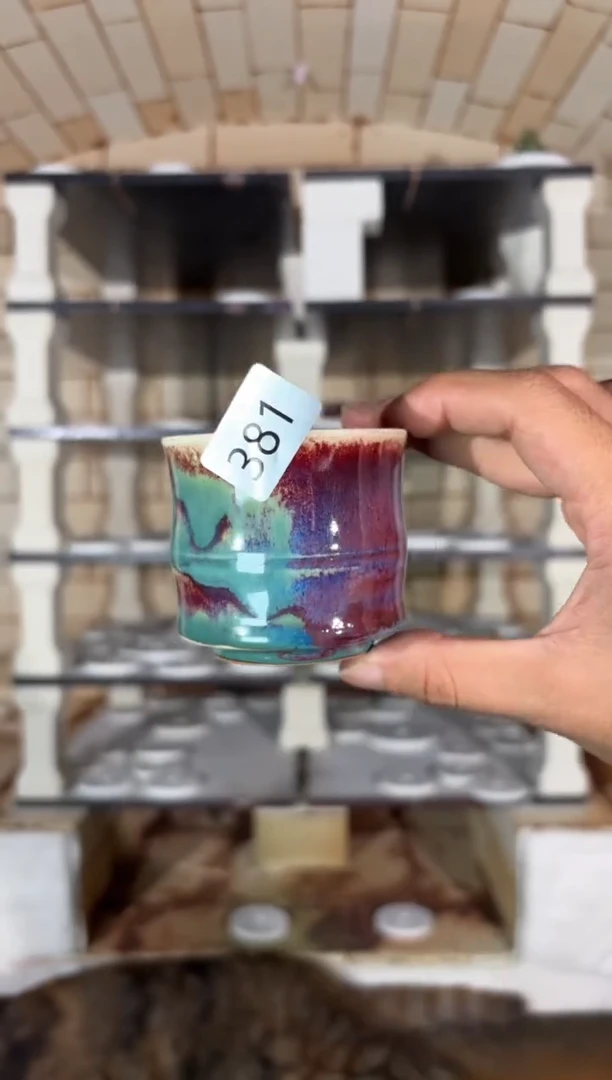 杯精品窑变钧瓷茶器