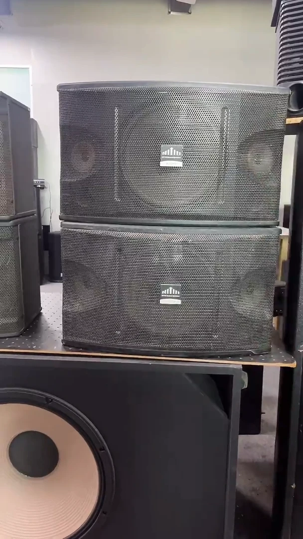 不包邮 10寸卡包音响  KTV音箱一对   运费到付