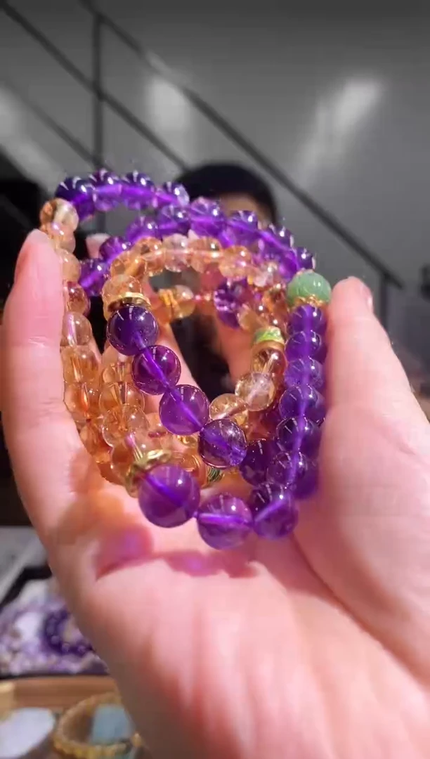 【闪购商品】水晶手串未镶嵌250307124多样性发一