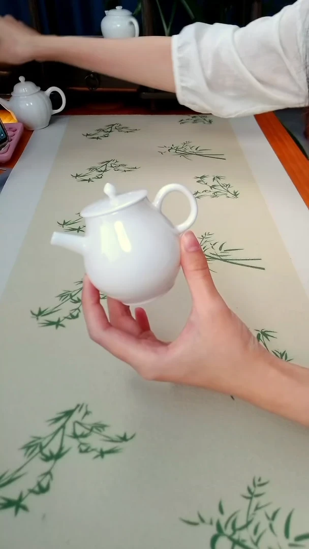 德化 白瓷 高品 泡茶壶  003