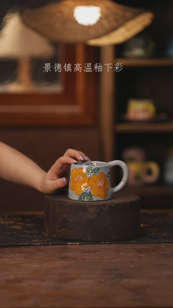 景德镇高温釉下手绘陶瓷067