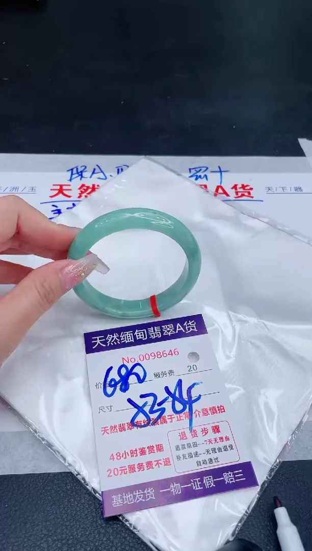 未镶嵌手镯翡翠680.00