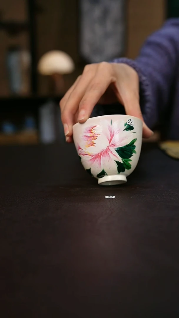 【闪购商品】景德镇陶瓷杯碗柴烧多人