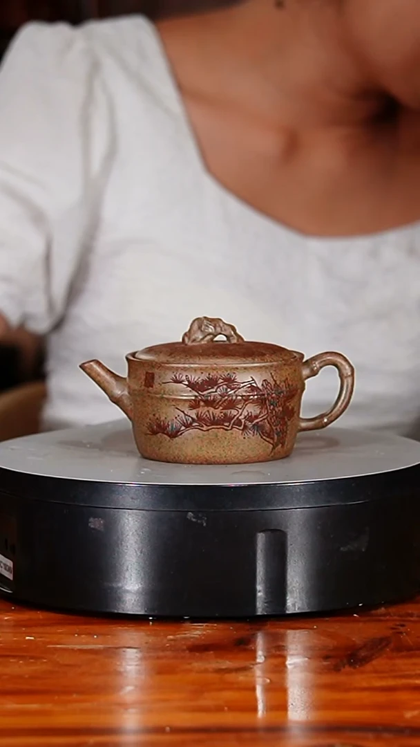 宜兴原矿紫砂壶茶壶150C