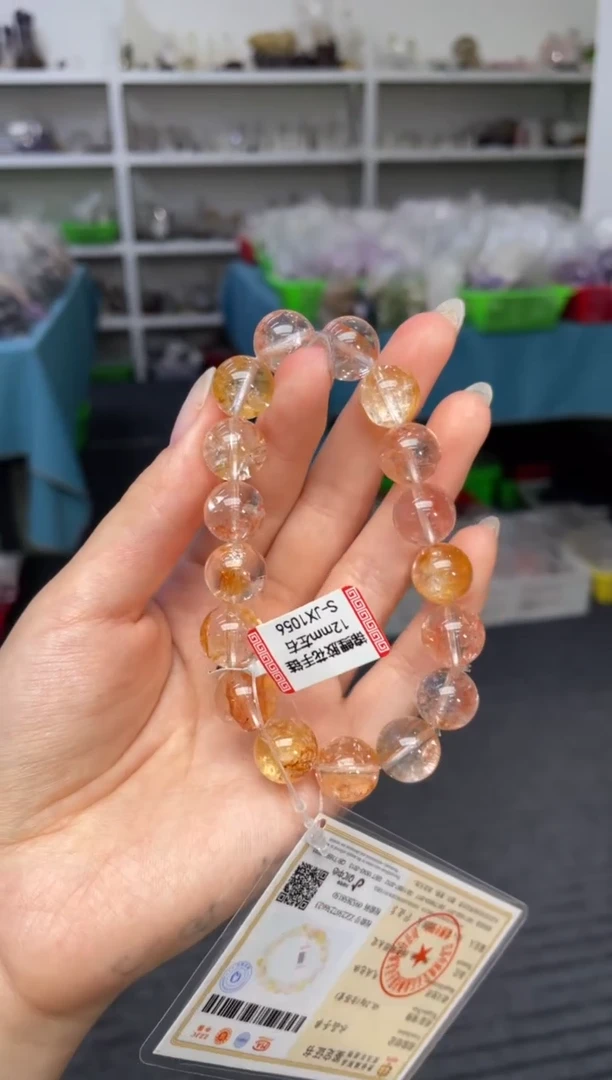 未镶嵌手链水晶12±/x-817【胶花