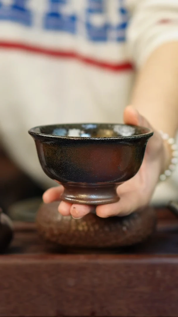 茶壶紫砂随**欲柴烧紫砂紫泥杯