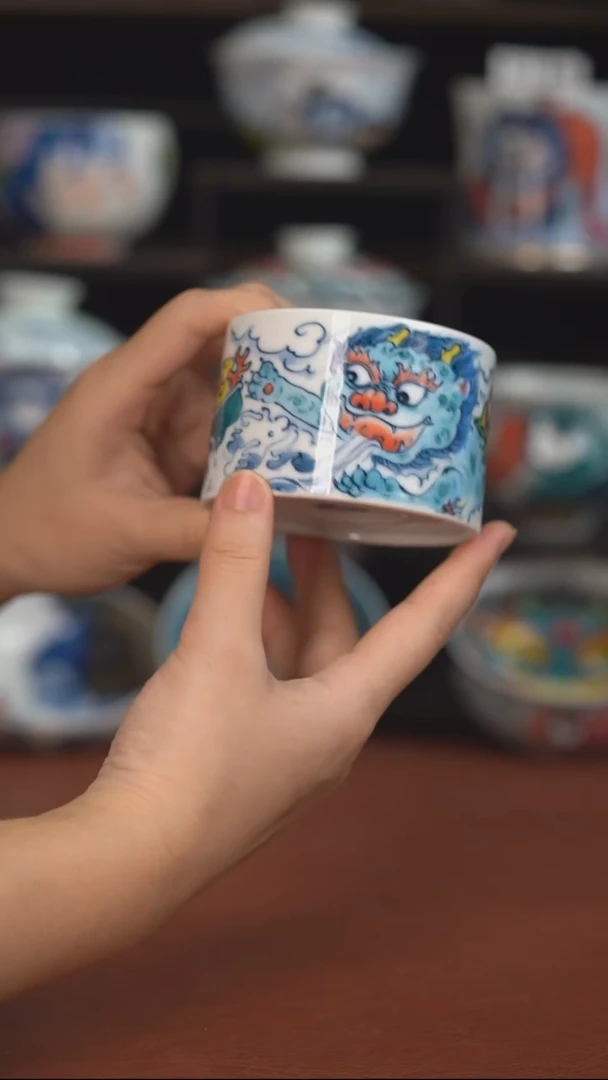 昨明手绘冰桶杯  （宠粉福利 ）