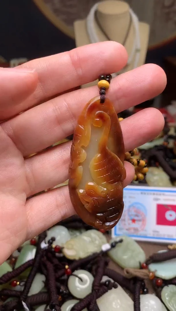 颈饰未镶嵌和田玉新疆料青海料清水和田玉吊坠