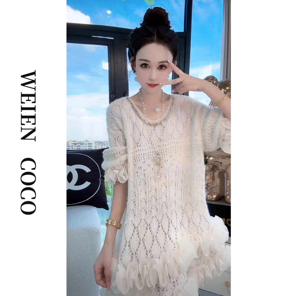 【薇恩COCO】毛衣时尚修身长袖针织套头上衣新款S5700