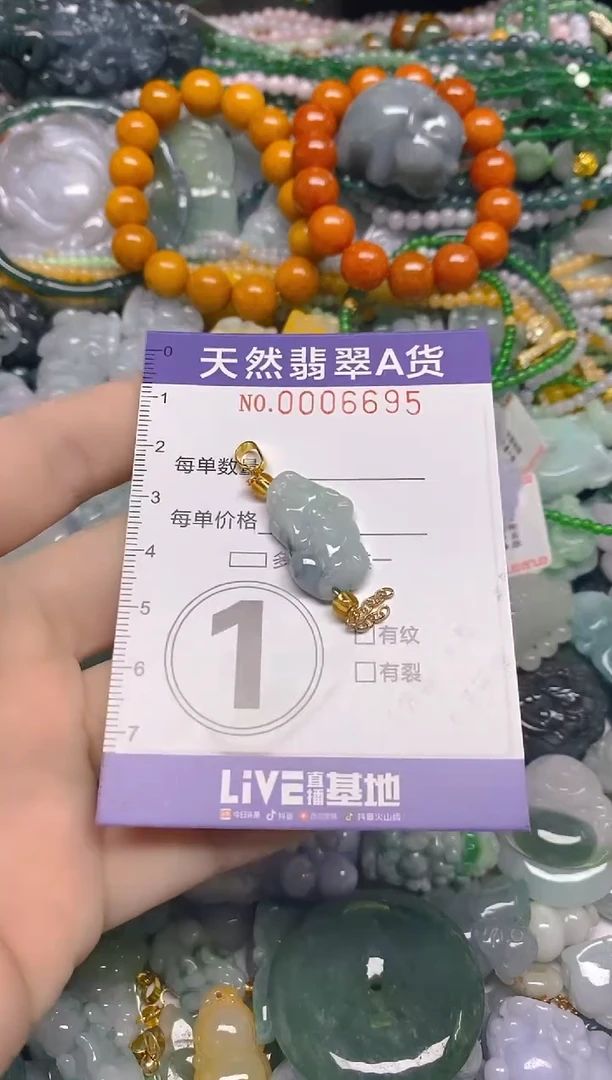 颈饰未镶嵌翡翠0006695