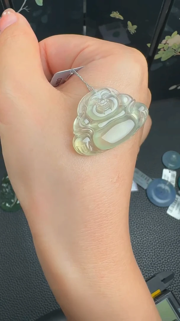 翡翠未镶嵌颈饰JJD0604175
