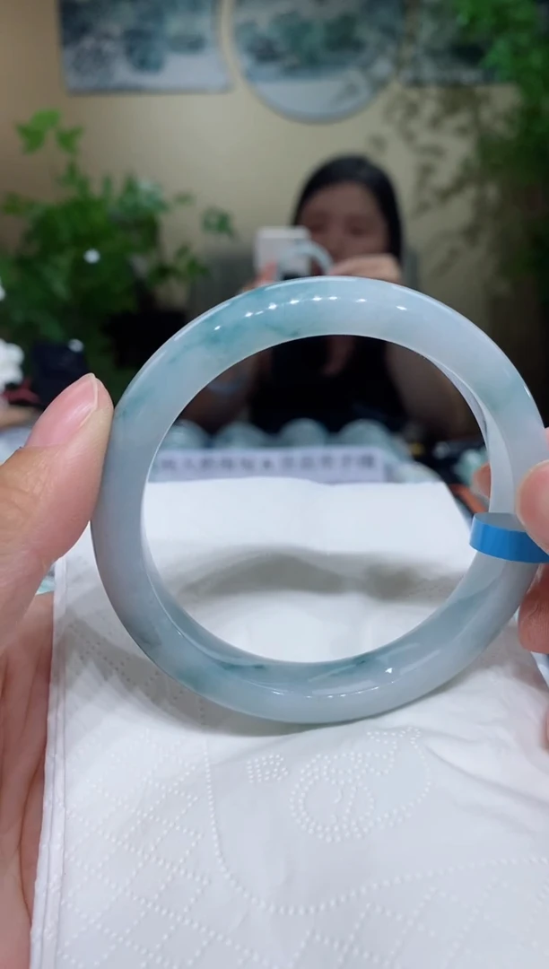 未镶嵌手镯翡翠圈口60.7
