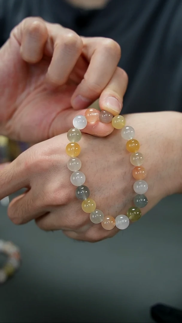 未镶嵌手链水晶?****！兔毛手串