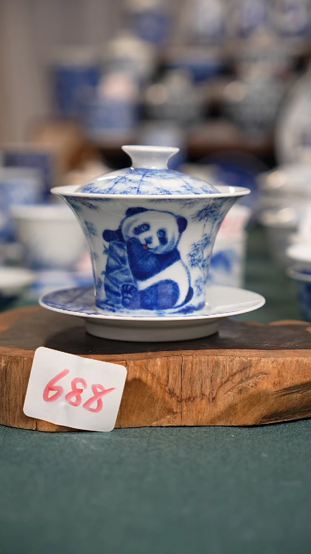 摆件瓷688全手工手绘茶器