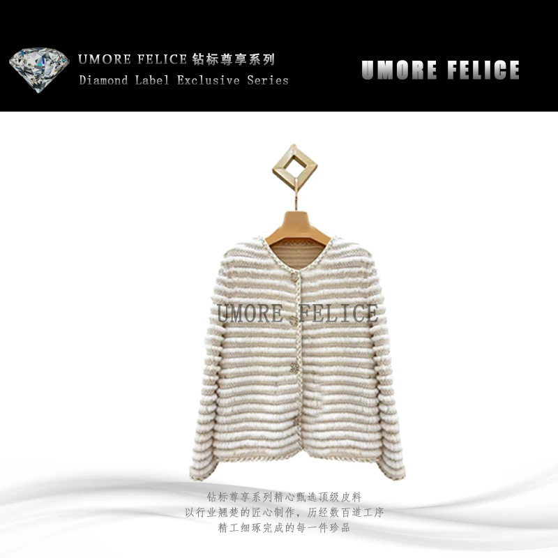 UMORE FELICE华斯皮草【晨粉专享价】女神高奢款进口水貂服装