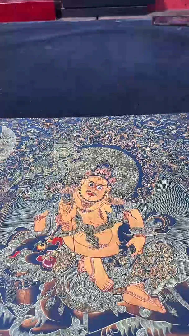 卷轴画藏式珍藏彩绘艺术馆117
