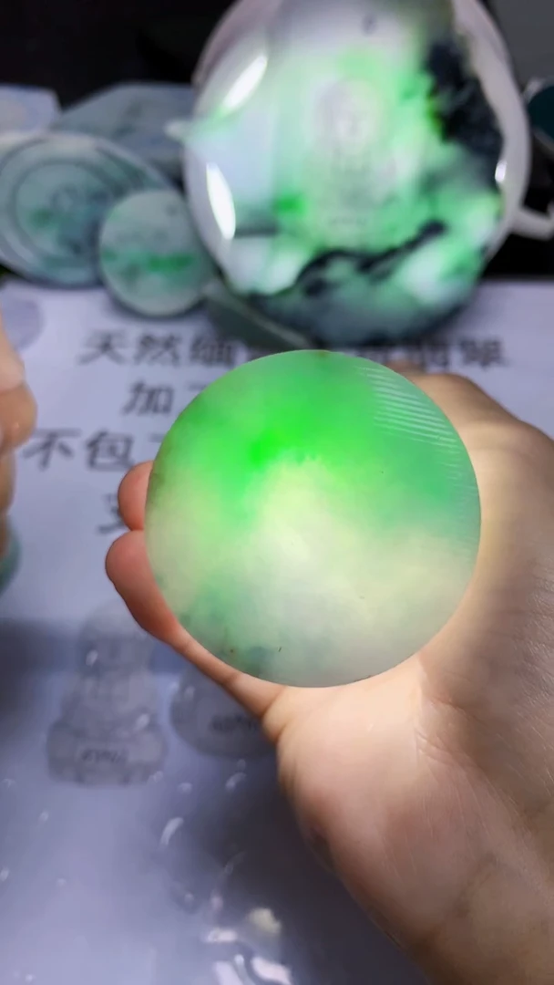翡翠裸石翡翠裸石缅甸天然A货翡翠2754