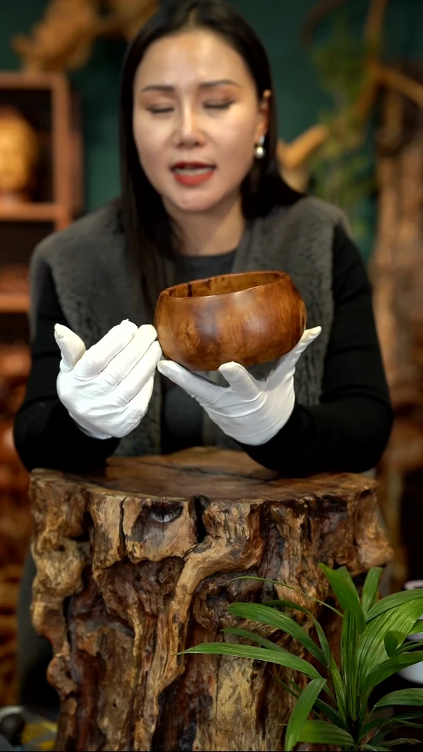 木雷击枣木聚宝盆