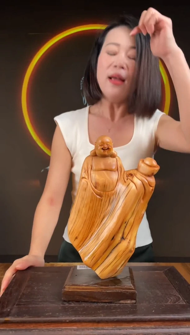 柏木（崖柏）手工摆件,先抢先得! 编号:59