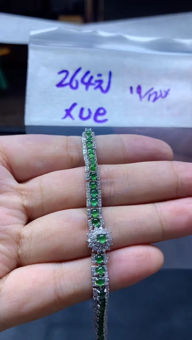 未镶嵌定制翡翠x*e挂件#264元毛货需抛光