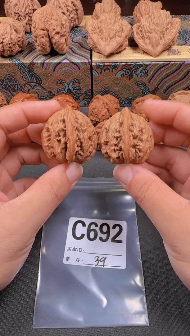 吊坠文玩核桃西*风39麦虎692