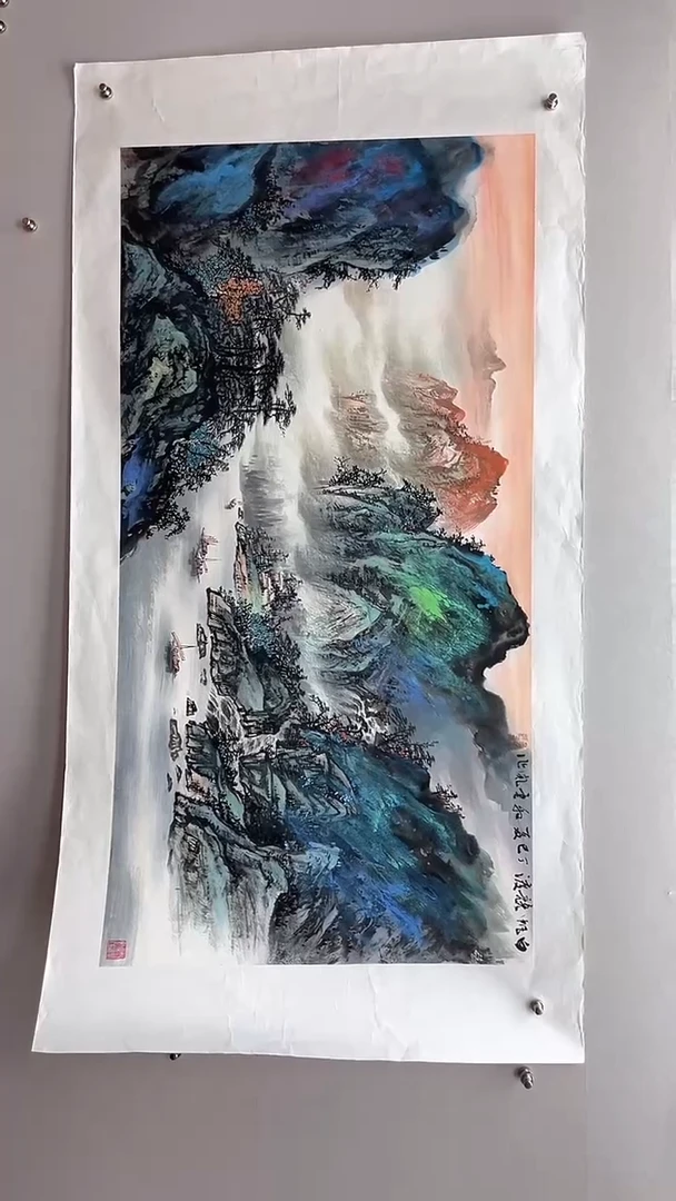 国画娄渊波-国画作品-026