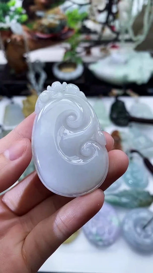 颈饰未镶嵌翡翠天然缅甸A货翡翠