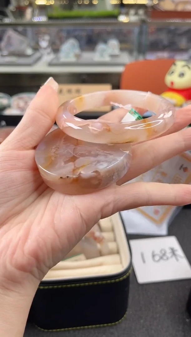 未镶嵌手镯石英质玉60圈口（赠品镯心）691269