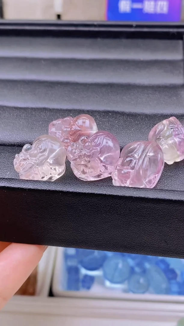 【闪购商品】萤石颈饰未镶嵌58a多样性发其一/2.3/1个