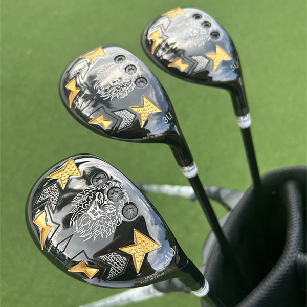 新款白牙狮头 CV8黑金版铁木杆3号4号5号6号小鸡腿超标远距离