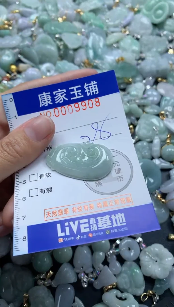 颈饰未镶嵌翡翠9908