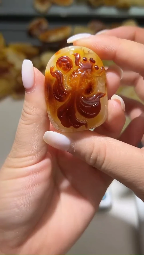 裸石琥珀未镶嵌琥珀蜜蜡吊坠